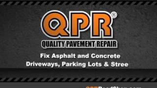 QPR amp QPR RoadShop  Mend Crack Repair Potholes and Beautify Driveways [upl. by Kienan]