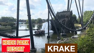 Achterbahn Krake im Heide Park Resort Soltau [upl. by Lenssen861]