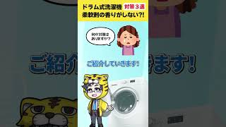 【ドラム式洗濯機】乾燥後に柔軟剤の匂いがしない時の対策方法3つ！ [upl. by Rovaert]