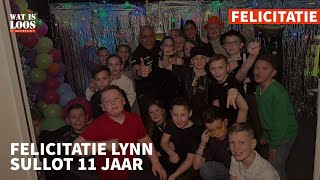 FELICITATIE LYNN SULLOT 11 JAAR [upl. by Ayom]