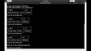 Cursores en MariaDB  MySQL [upl. by Ayalat]