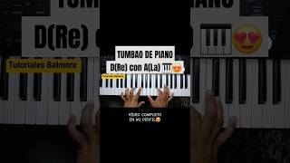 TUMBAO DE PIANO DRe con ALa 🎹😍 Piano tumbao Cumbia Tutorial [upl. by Fenwick]