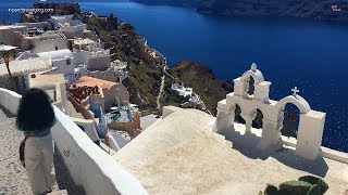 A unique view of Santorini Greece [upl. by Noli935]