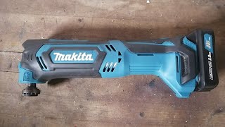 Makita MT01Z 12 Volt MAX CXT Lithium Ion Cordless Multi Tool Review [upl. by Epillihp]