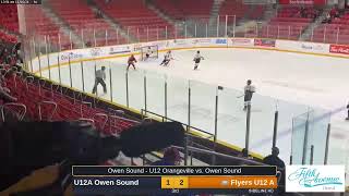 Owen Sound  U12 Orangeville vs Owen Sound [upl. by Aerdnuahs]