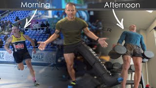 Do COMPRESSION BOOTS work I tested them on ONE leg [upl. by Pretrice]