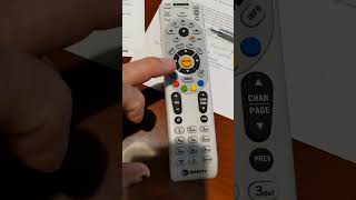 DirecTV remote programming [upl. by Saihttam]