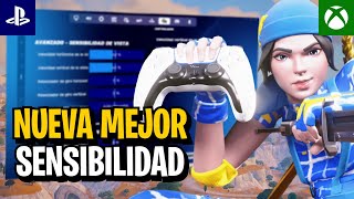 NUEVA Mejor Sensibilidad para MANDO Fortnite Temporada 2 PS4PS5XBOXPC [upl. by Nalyak900]