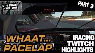 iRacing Twitch Highlights 23S1W4P3 3  9 January 2023 Part 3 Funny moves saves wins fails [upl. by Nagirrek]