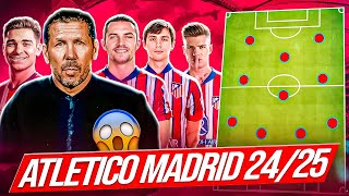 ¡La nueva plantilla del ATLETICO MADRID con Julian ALVAREZ es ALUCINANTE [upl. by Deni]