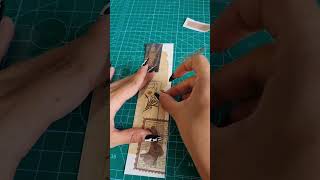 Good books deserve good bookmarks 🙌 booktube scrapbooking [upl. by Antonie464]