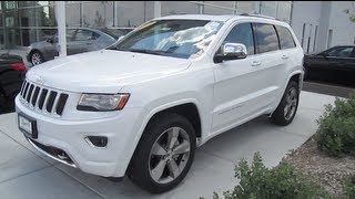 2014 JEEP GRAND CHEROKEE OVERLAND REVIEW [upl. by Tingey]