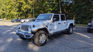 Used 2022 Jeep Gladiator Cary NC Y409657A [upl. by Gensler]