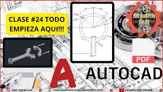 CLASE 24 COMO Crear Planos ARQUITECTONICOS [upl. by Carny]