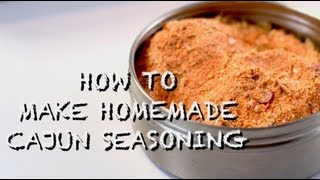 How to Make Homemade Cajun Seasoning [upl. by Gratia]