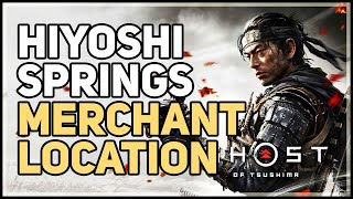 Hiyoshi Springs Merchant Location Ghost of Tsushima [upl. by Ebert607]