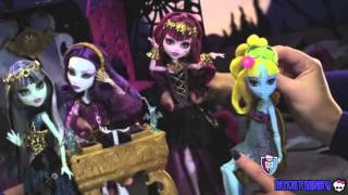 Monster high  New Dolls from movie 13 wishes Commercial [upl. by Bej]