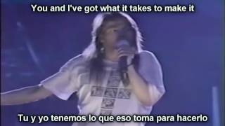 Guns N Roses Patience Lyrics y Subtitulos en español [upl. by Lewendal]