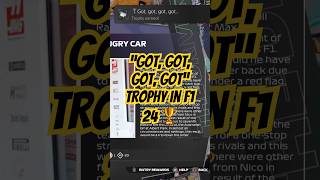 “Got got got got” Trophy in F1 24 shorts f1 formula1 [upl. by Ahsirpac]