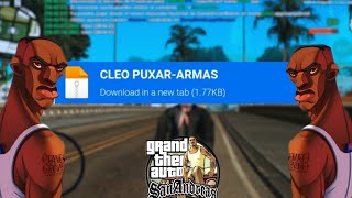 SAMP CLEO PUXAR ARMAS ANTBAN PARA QUALQUER APK SAMP ANDROID [upl. by Gianina]