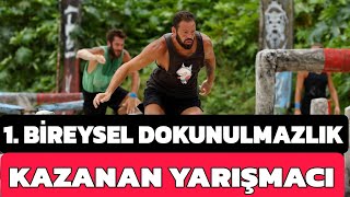 Survivor All star da 1 Bireysel Dokunulmazlık Mücadelesi Kazanan [upl. by Hartzel]