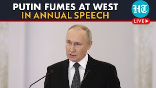 LIVE  Vladimir Putin’s Annual Press Briefing Amid Raging Ukraine Gaza Wars amp Tensions With West [upl. by Enrol553]