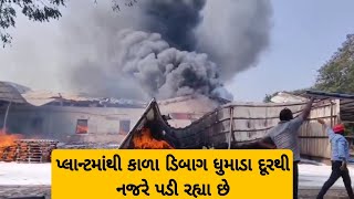 fire at Nitrex Chemicals jhagadia gidc jhagadiagidc bharuch Ankleshwar jhagadia [upl. by Artiek]