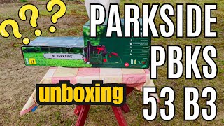 Parkside Chainsaw PBKS 53B3 2kW 2HP STA JE U KUTIJI [upl. by Akirea893]