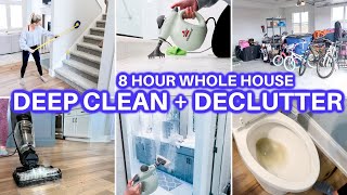 EXTREME WHOLE HOUSE DECLUTTER CLEAN WITH ME  CLEANING MOTIVATION  SPRING CLEANING DEEP CLEANING [upl. by Ydnarb]