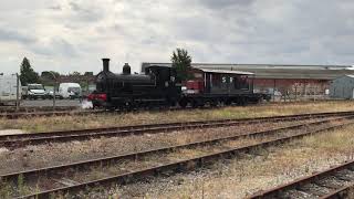 Beattie Well Tank at the National Railway Museum York 18072018 [upl. by Nosecyrb]