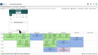 Discover TimeEdit your schedule manager at ULB [upl. by Stormie]