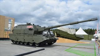 Russia Begins Mass Production of the 2S35 KoalitsiyaSV 152 mm SPH Field Artillery System [upl. by Trevlac245]