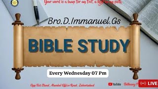 Bible studyHEBRONVELIER PADU is live [upl. by Cele]