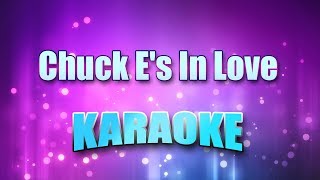 JonesRickie Lee  Chuck Es In Love Karaoke amp Lyrics [upl. by Geffner338]