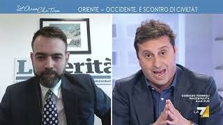 Scontro tra David Parenzo e Francesco Borgonovo quotSei un Soloviev che non ce lha fattaquot quotNo [upl. by Fransen94]