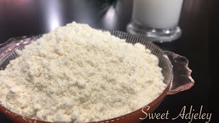 HOW TO MAKE MILK POWDER  EASY HOMEMADE MILK POWDER [upl. by Nowed41]