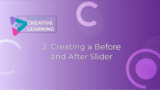 2 Create Before and After Slider [upl. by Azirb829]