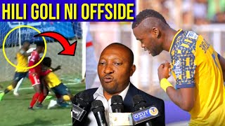 UCHAMBUZI GOLI LA BALEKE NI OFFSIDE KABISA REFA KAWABEBA YANGA COASTAL KAONEWA TAZAMA HAPA [upl. by Notelrahc]