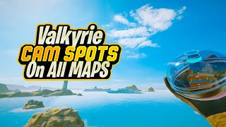 BEST Valk cam spots on ALL Maps in Rainbow six siege2021 [upl. by Analad478]