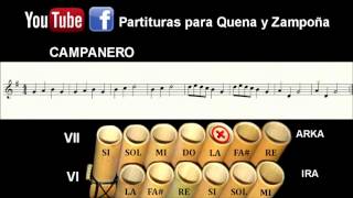 Campanero  Partitura interactiva [upl. by Ginni]