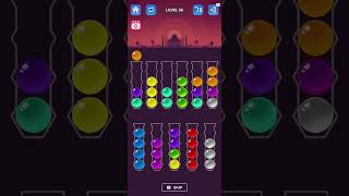 Ball Sort Puzzle  Level 55  Part 43  Profession Gamer professiongamer2024 ballsort sort short [upl. by Tucky596]