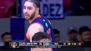 Aaron Fuller GETS RAIN OR SHINE’S OFFENSE GOING vs NLEX 💢  PBA Season 49 Governors Cup [upl. by Regdor]