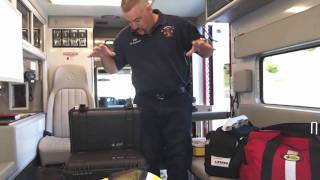 Inside an Ambulance The difference between an ALS and BLS ambulance [upl. by Nellda]