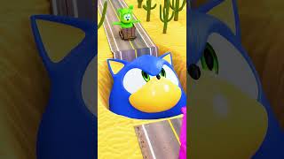 Toilets Jump Over Giant Sonic into Pit vs Freddy Fazbear amp Mario amp Angry Birds amp Barbie [upl. by Hun]