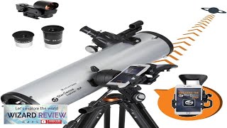 CELESTRON StarSense Explorer DX 130AZ Smartphone AppEnabled Telescope – Works Review [upl. by Nichols803]