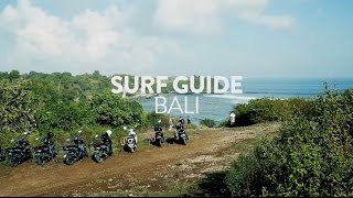 Surfing spot guide Bali  Indonesia [upl. by Arrac]