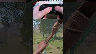 CONTROLLER VS PC RUST PLAYER rust rustgood gaming [upl. by Aerdnaz]