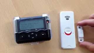 Firecom deurcontact met pager [upl. by Ahker268]