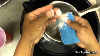 How To Clean Stainless Steal Pots amp Pans  NewAgeNomads [upl. by Dougy903]