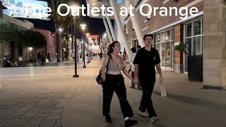 Walking tour around The Outlets At Orange Shopping Center [upl. by Hcra]